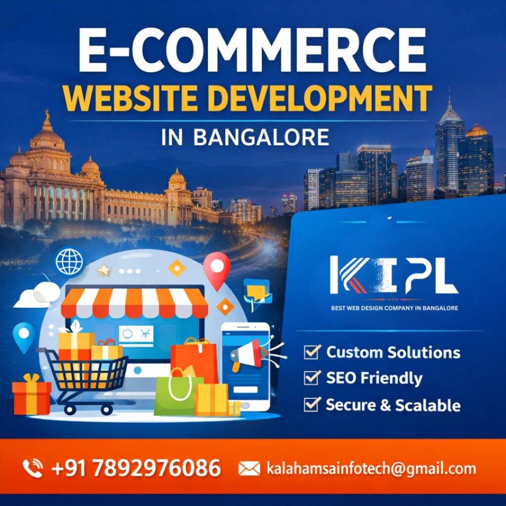 E-Commerce Website Development in Bangalore