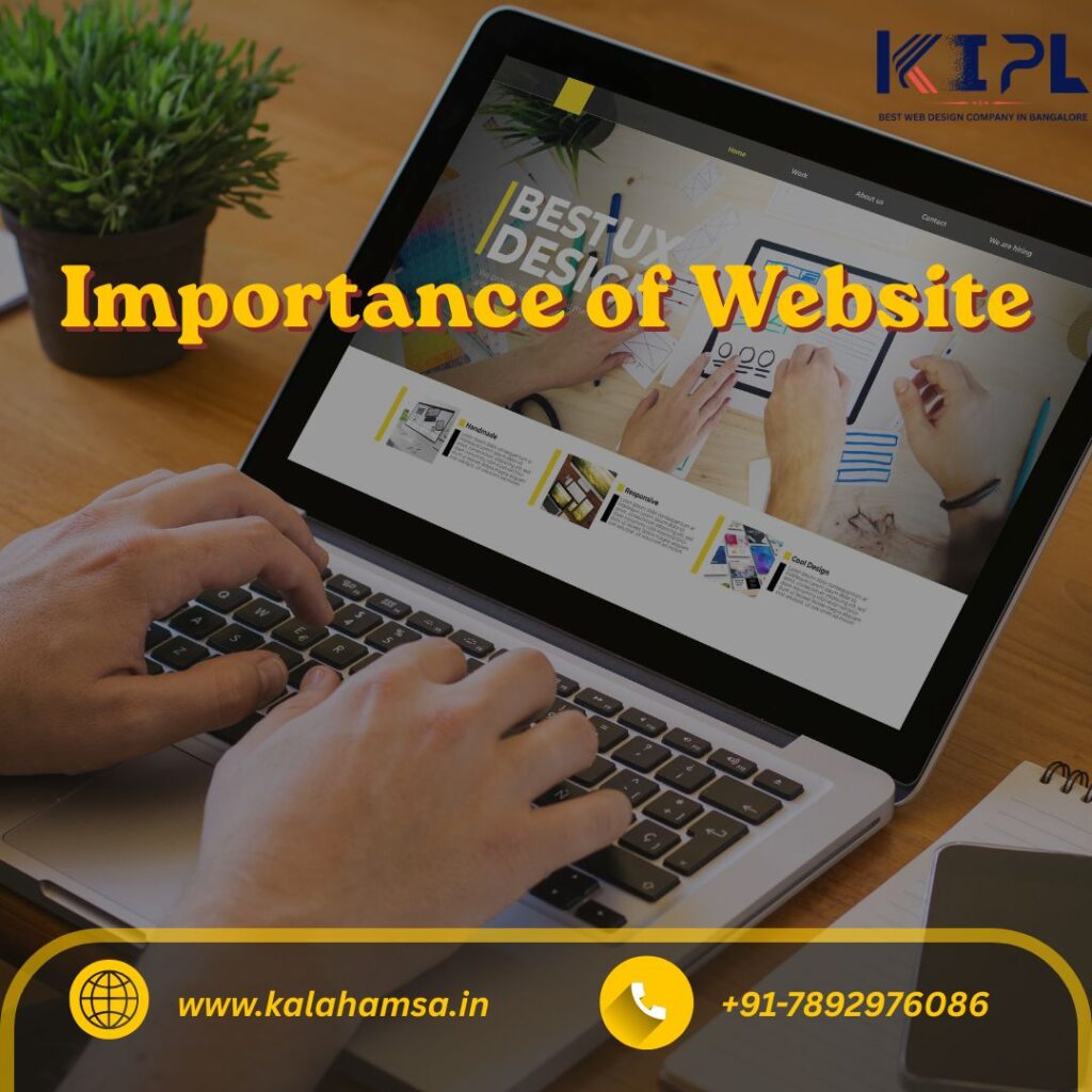 Importance of Website