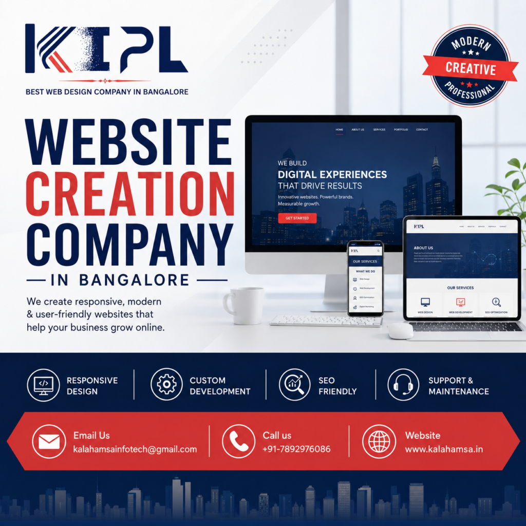 Website Creation Company in Bangalore